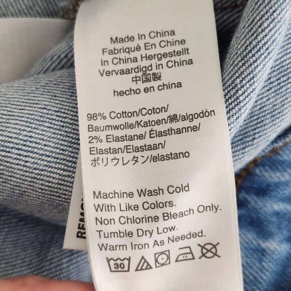 Point Sur Wide-Leg Crop Jeans Women's Size 29 - Picture 8 of 8